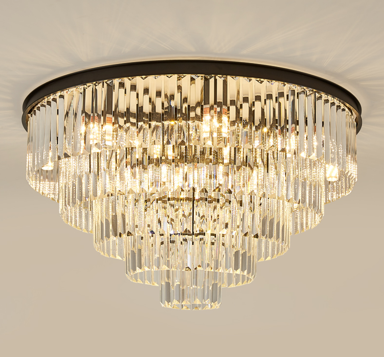 Beacon lighting High grade luxury modern crystal ceiling lig